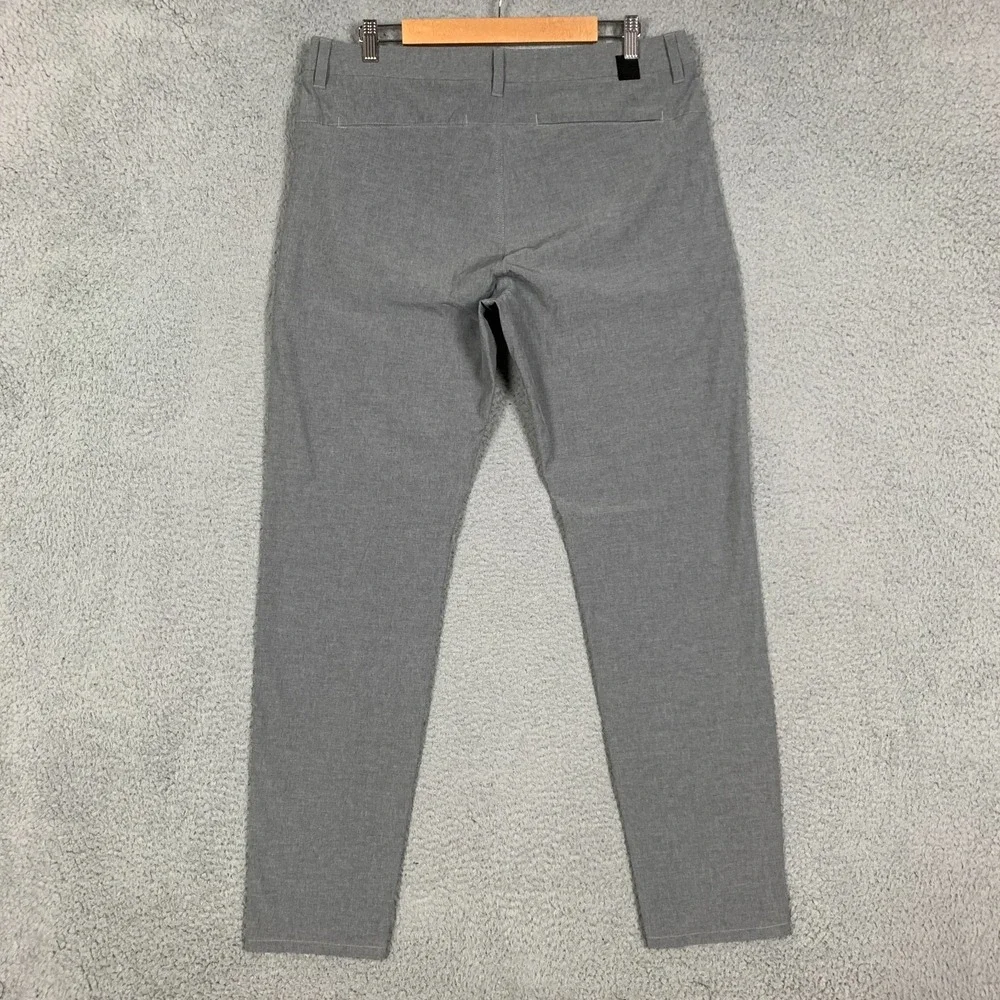 Vuori Aim Pants Mens Actual 36 x 31 Gray Stretch Athletic Slim Casual Commute - Picture 3 of 9